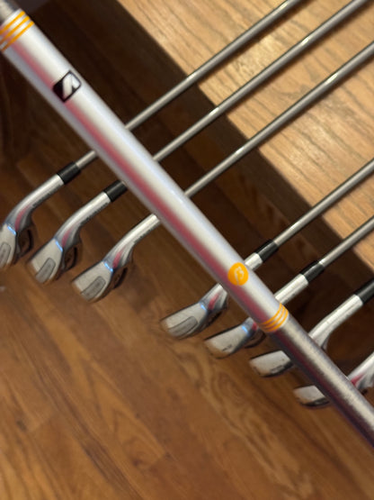 Mizuno MX-900 Iron Set (3-PW) / Steelfiber fc90 f3 shafts (regular)