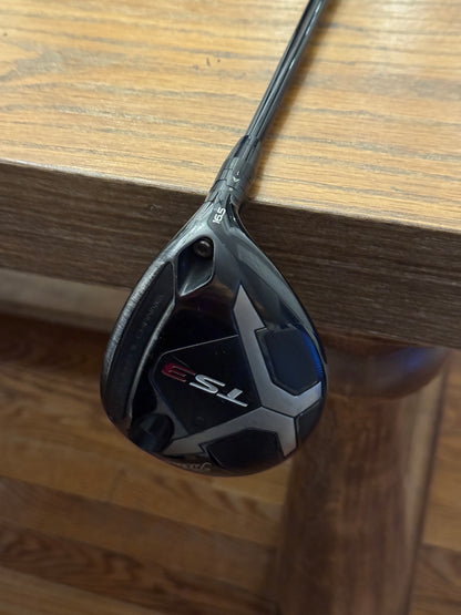 Titleist TS3 3-wood (16.5°) / Tensei AV 65 S shaft (stiff)