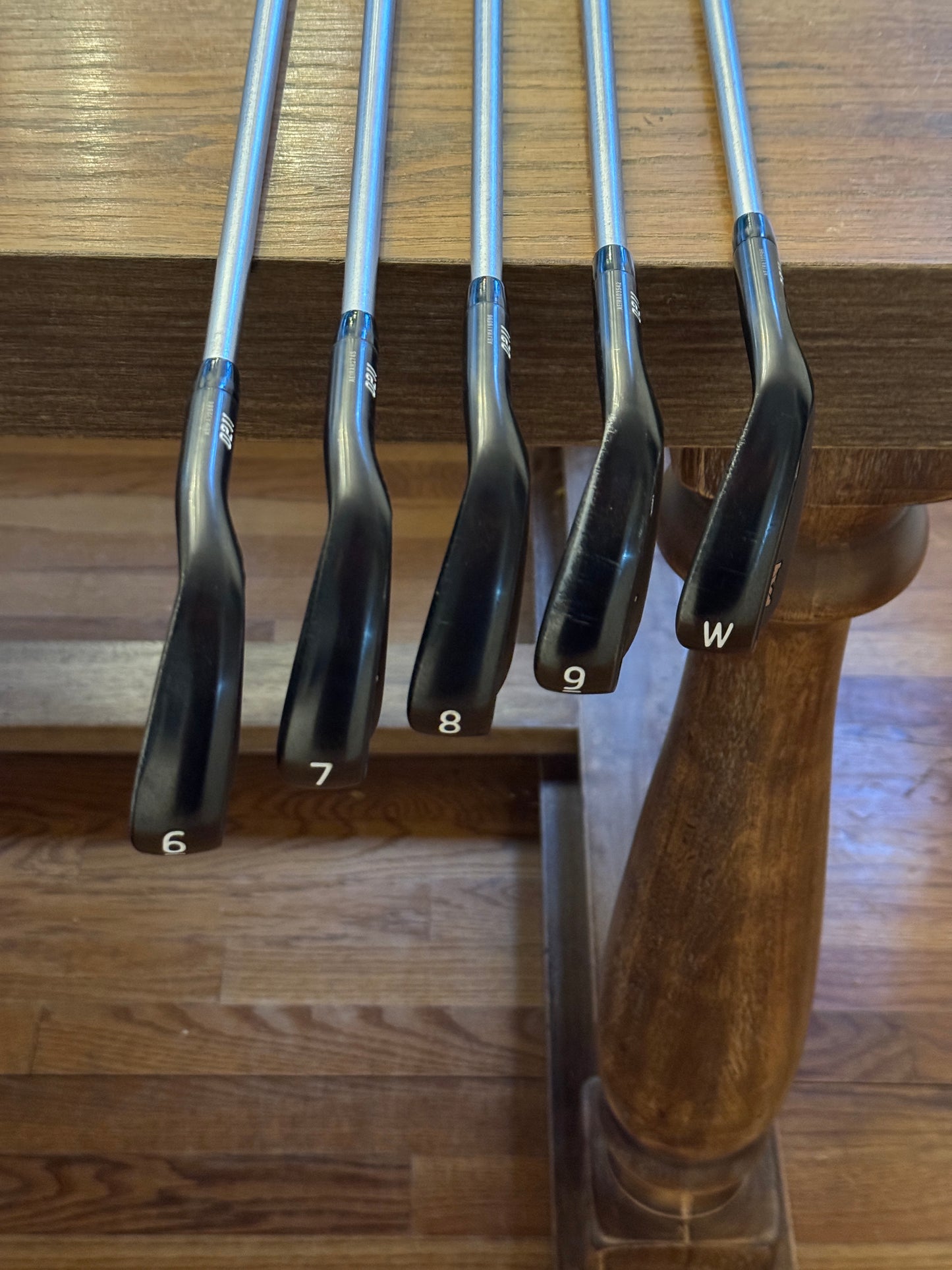 PXG 0211 XCor2 Black Iron Set (6-PW) / KBS TOUR C-Taper 130X shafts (xtra stiff)