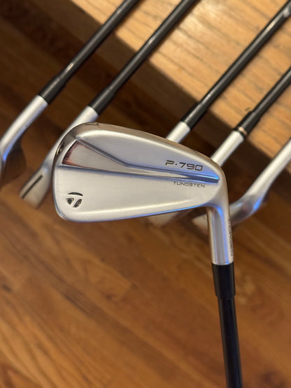 Taylormade P790 ‘21 Iron Set +1/2” (5-PW) / MMT 105 S shafts (stiff)