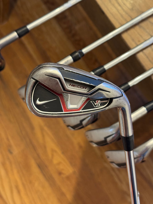Nike VR-S NexCOR Iron Set (5-AW) / True Temper Uni-flex shafts (stiff)