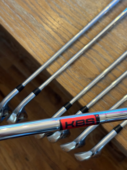 Titleist 718 AP3 Iron Set +1/2” (5-GW) / KBS Tour 90 R shafts (regular)