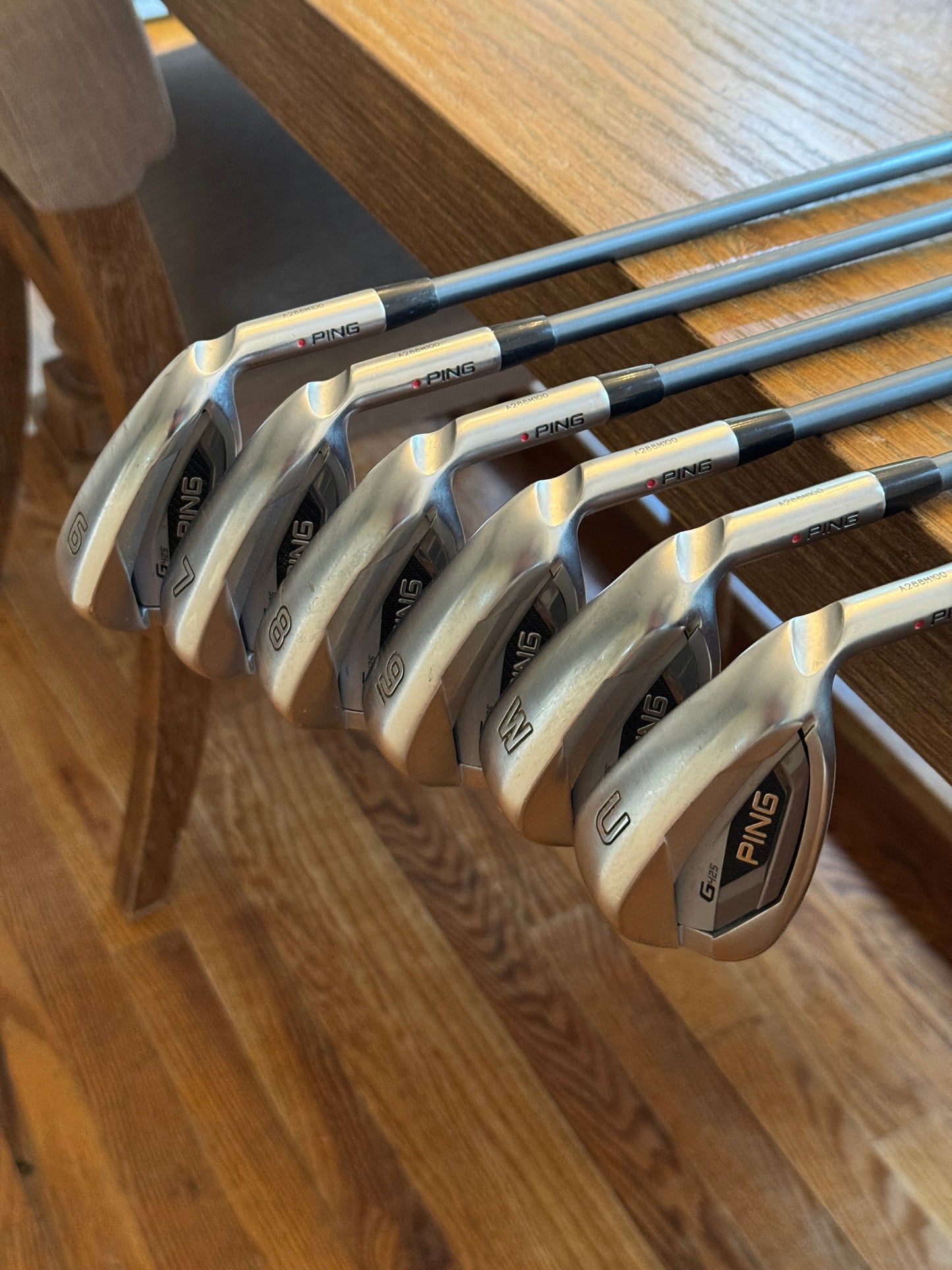 Ping G425 Iron Set (6-AW) / AWT Alta CB SR shafts (senior)