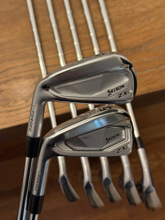 *MINT* Srixon ZXi4/ZXi5 Combo Iron Set LH (4-PW) / KBS TOUR Lite S shafts (stiff)