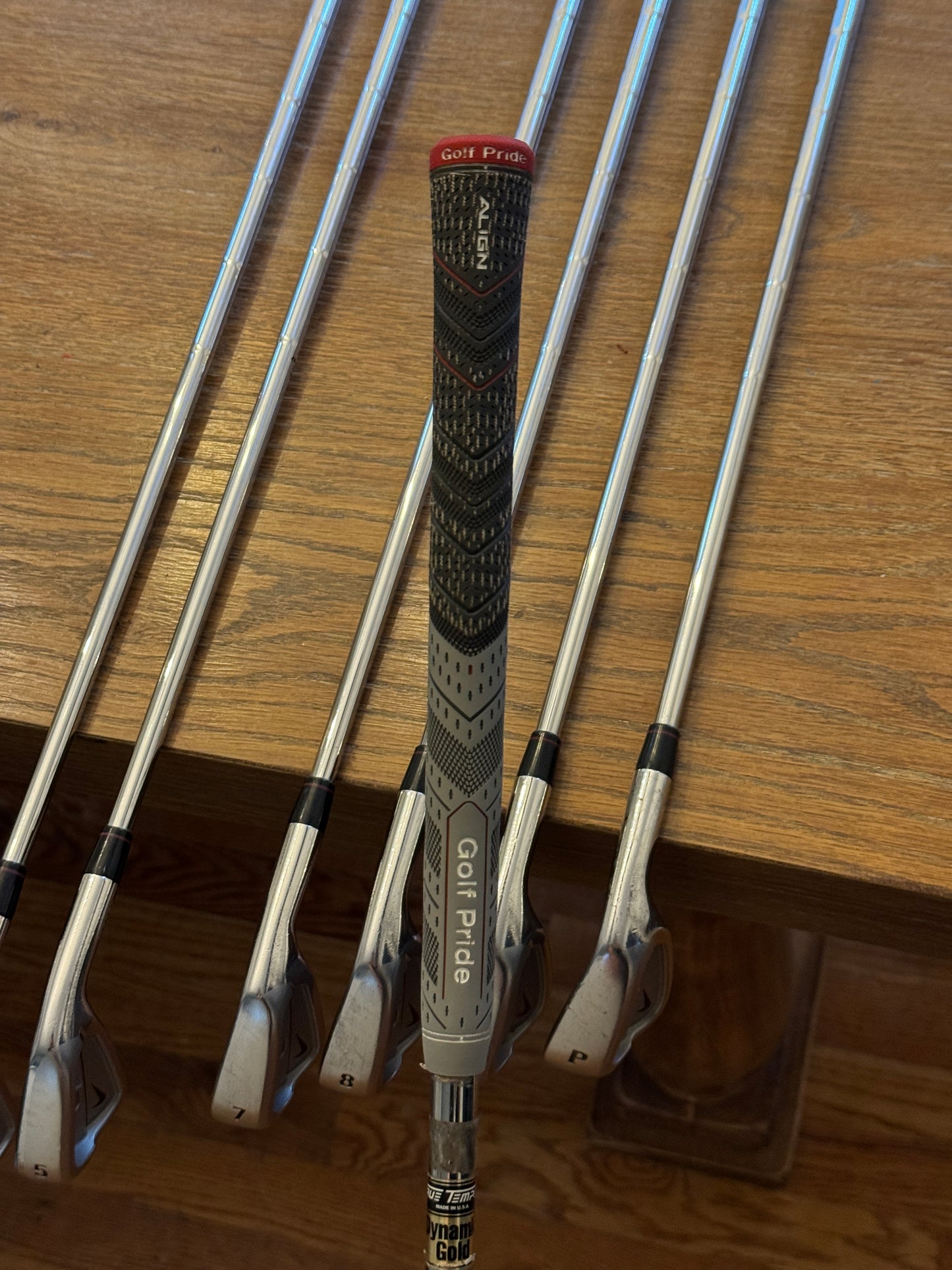 Nike Vr Forged Iron Set +1/2” (4-PW) / Dynamic Gold S300 shafts (stiff)