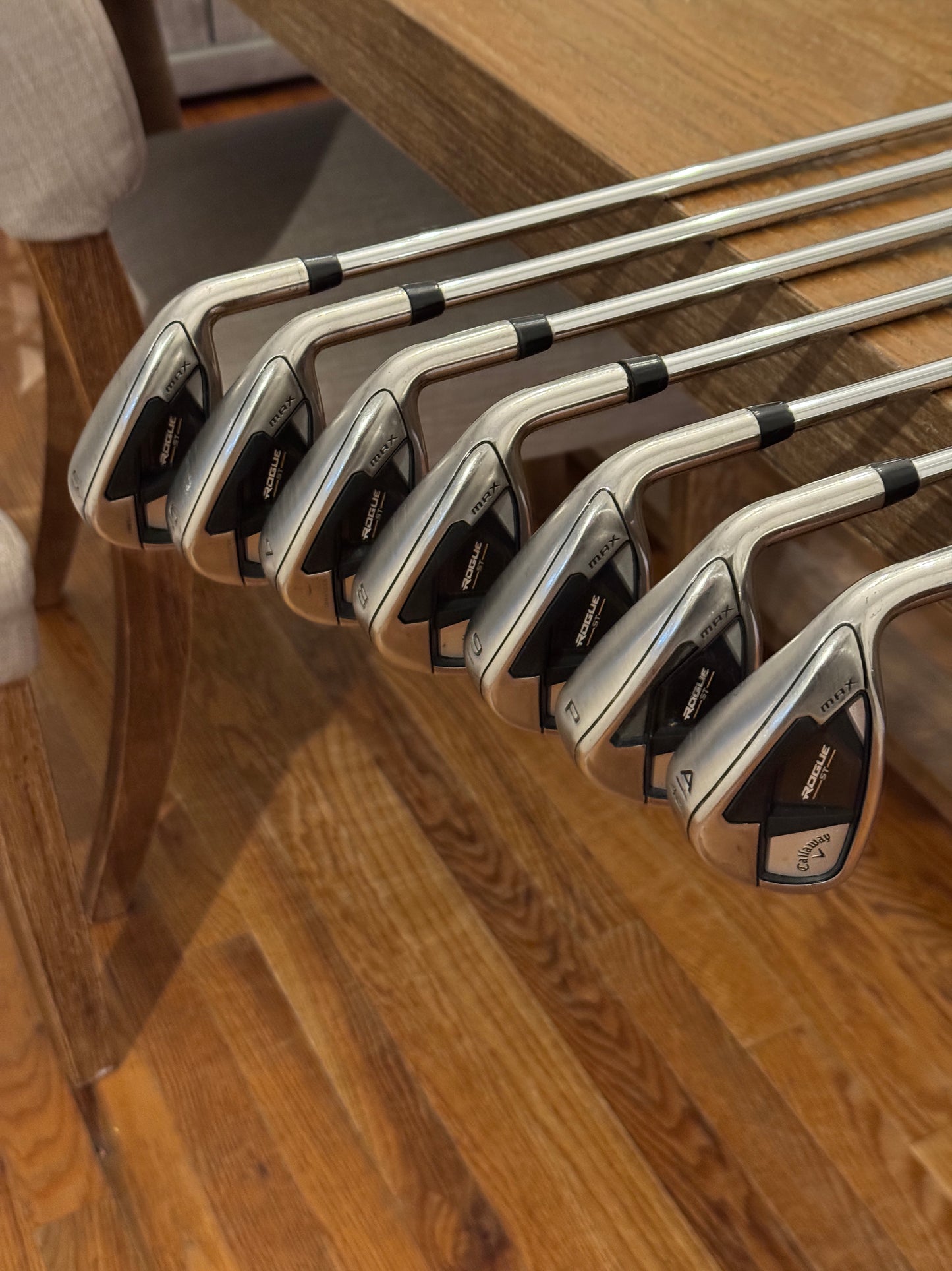 Callaway Rogue ST Max (5-AW) / True Temper Elevate MPH 95 shafts Regular