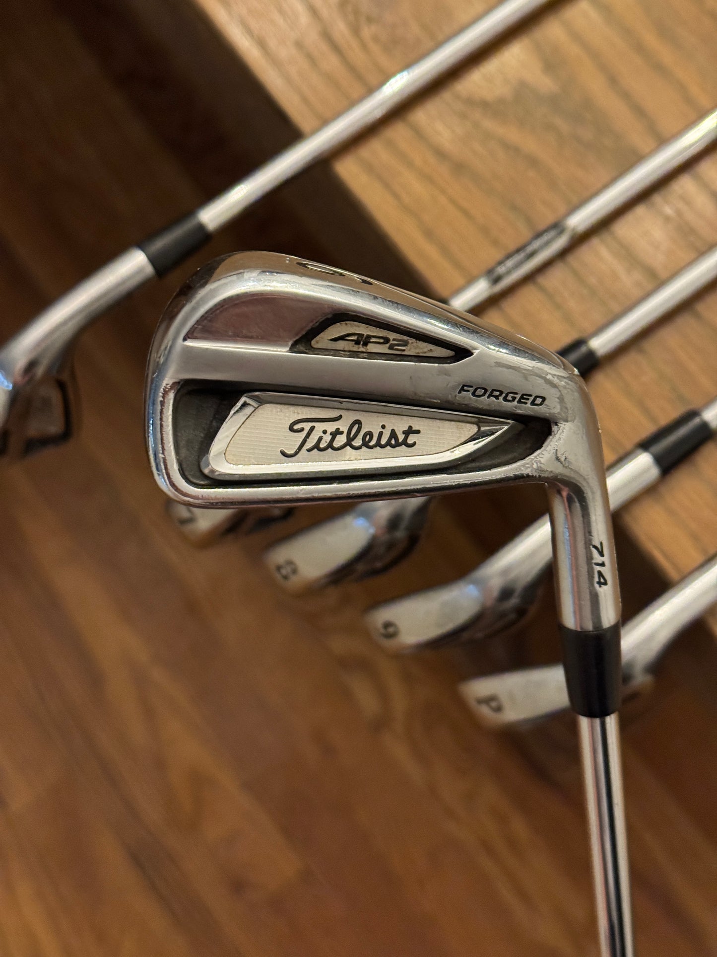 Titleist 714 AP2 Iron Set (5-PW) / True Temper XP 95 S300 shafts (stiff)