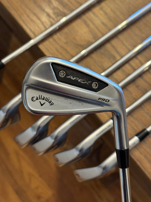 Callaway Apex Pro ‘24 Iron Set (4-PW) / N.S. Pro Modus3 Tour105 R shafts (regular)