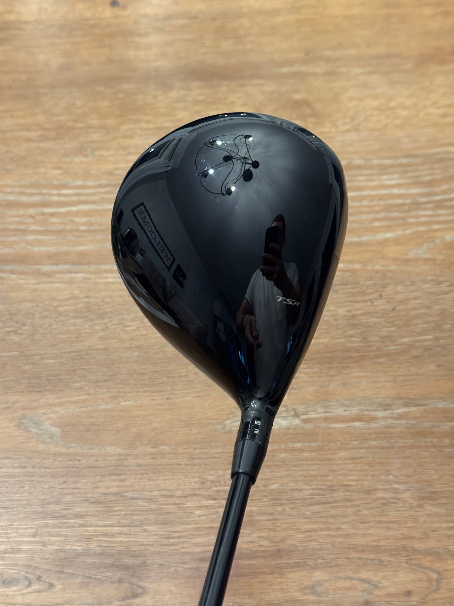 Titleist TSr3 Driver LH (9°) / HZRDUS Smoke RDX 6.5 70g shaft (xtra stiff)