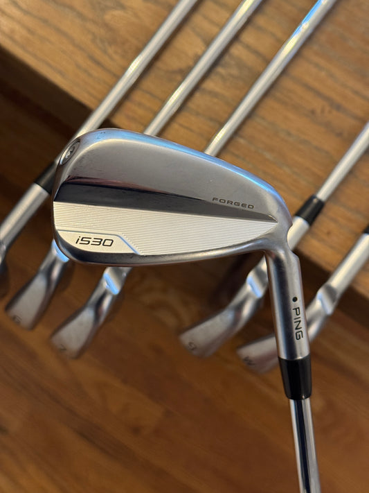 Ping i530 Iron Set (5-PW) / KBS TOUR 120S shafts (stiff)