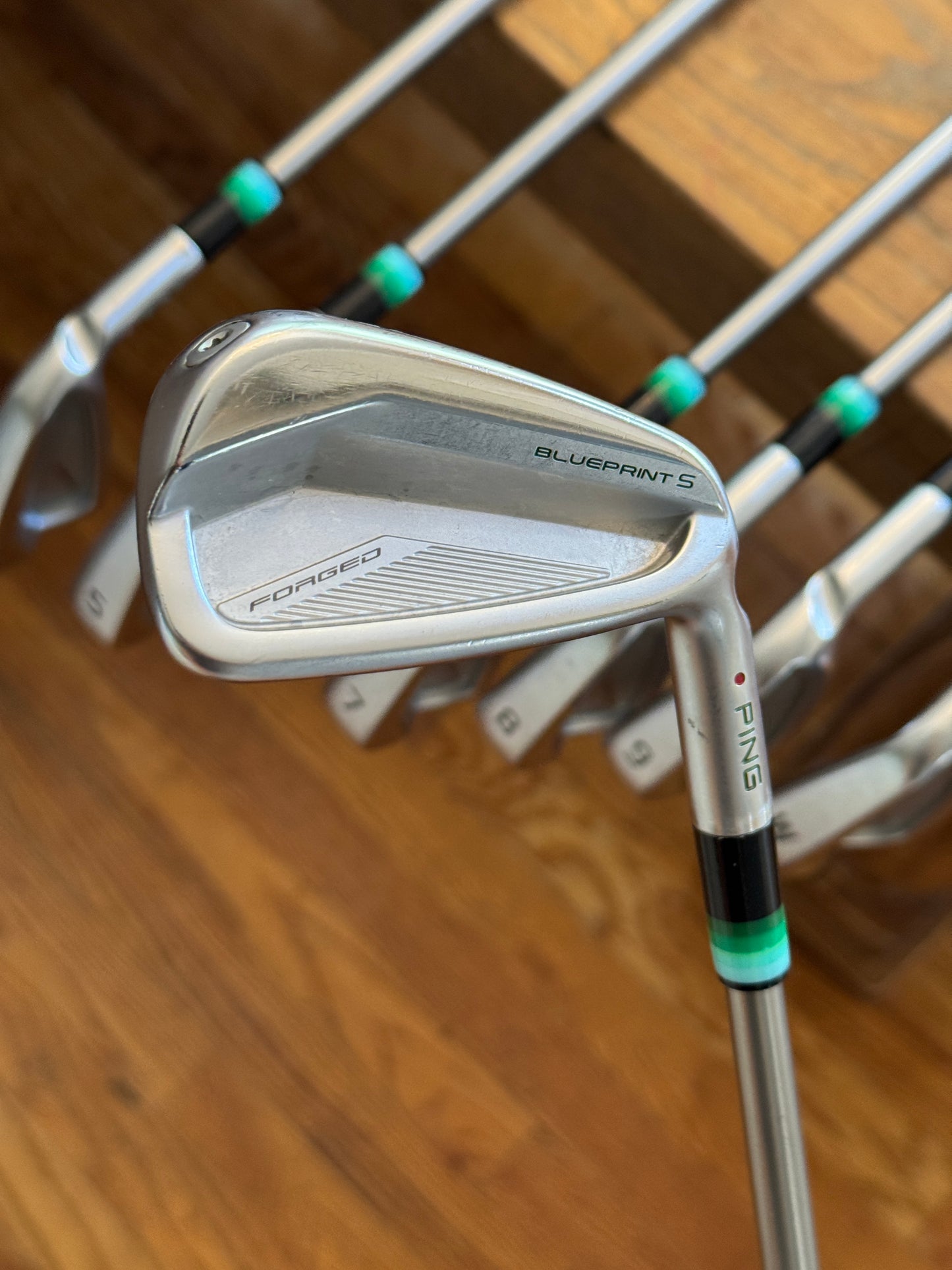 Ping Blueprint S Forged Iron Set +1.5” (4-PW) / Accra 125X Eco Satin shafts (xtra stiff)