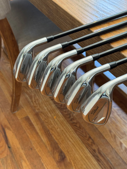 Titleist T350 ‘25 Iron Set +1/2” (6-GW) / Tensei AM(2) R shafts (regular)