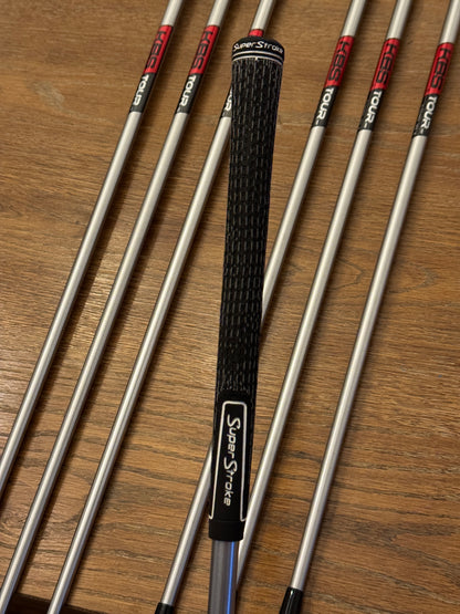*MINT* Mizuno Pro 245 Iron Set (5-GW) / KBS Tour C-Taper 120S shafts (stiff)