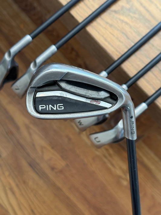 Ping G25 Iron Set (6-UW) / Ping TFC 189 R shafts (regular)