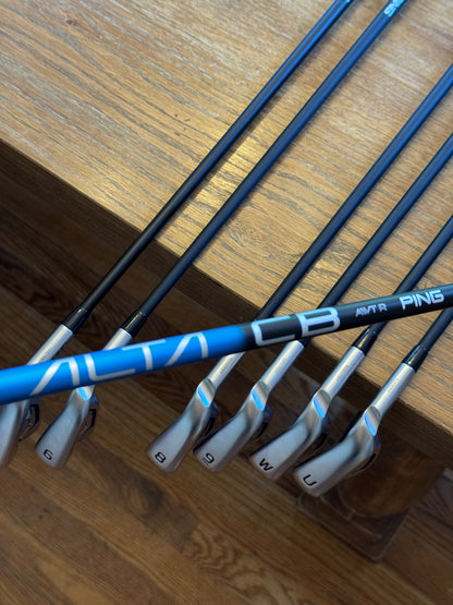 Ping G440 Iron Set (5-GW) / ALTA CB AWT R shafts (regular)