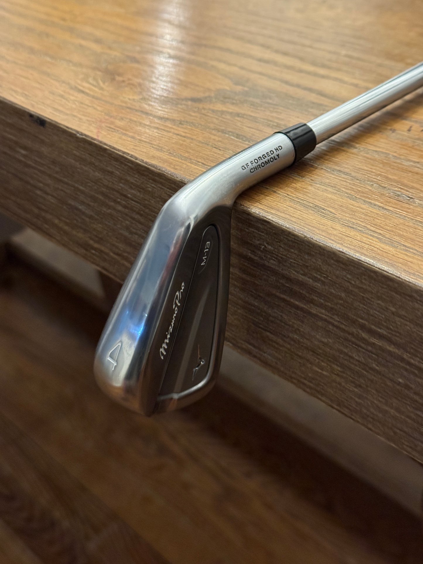 Mizuno Pro M-13 4-iron / AMT Silver S shaft (stiff)