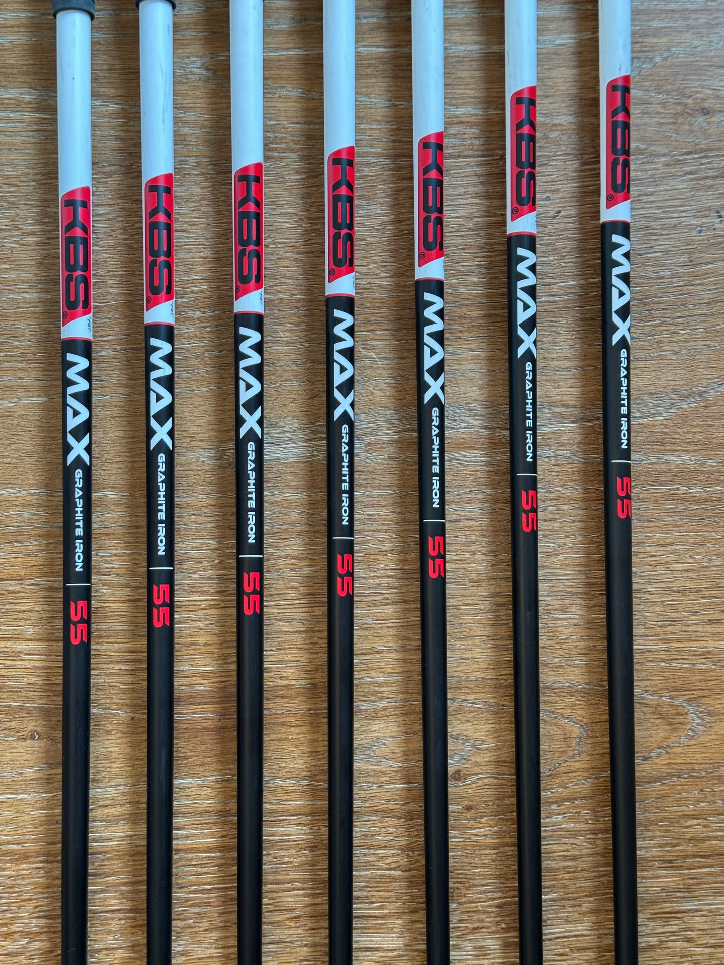 Srixon ZXi4 Forged ‘25 Iron Set (5-AW) / KBS Max Graphite 55 Sr shafts (senior)