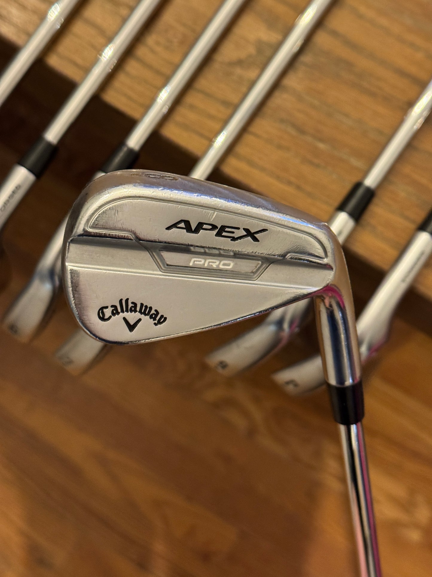 Callaway Apex Pro ‘21 Iron Set (4-PW) / N.S. 950GH R shafts (regular)