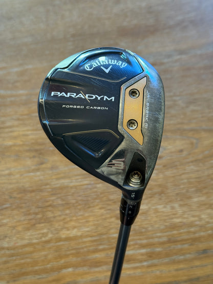 Callaway Paradym 3-wood (15°) / HZRDUS 6.0 70g shaft (stiff)