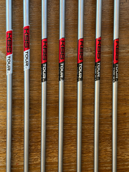 Mizuno MP-15 / MP-18 Forged Iron Set (4-PW) / KBS C-Taper 120 S shafts (stiff)