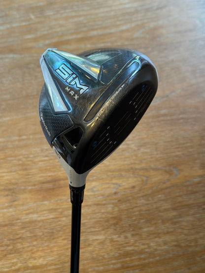 Taylormade Sim Max Driver (9°) / Fujikura ATMOS 6X shaft (xtra stiff)