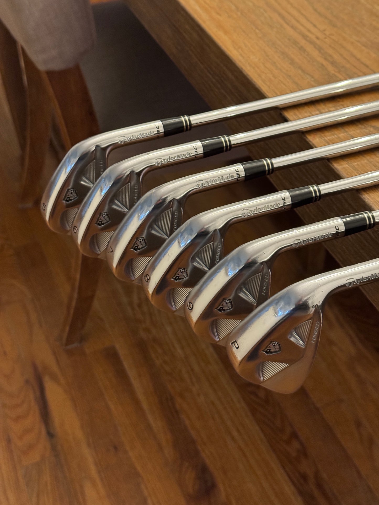 Taylormade RAC Forged Iron Set (5-PW) / Project X 6.0 shafts (stiff)