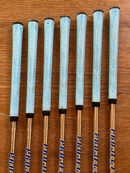 Titleist T100 Iron Set (4-PW) / Project X LZ 6.0 120g shafts Stiff