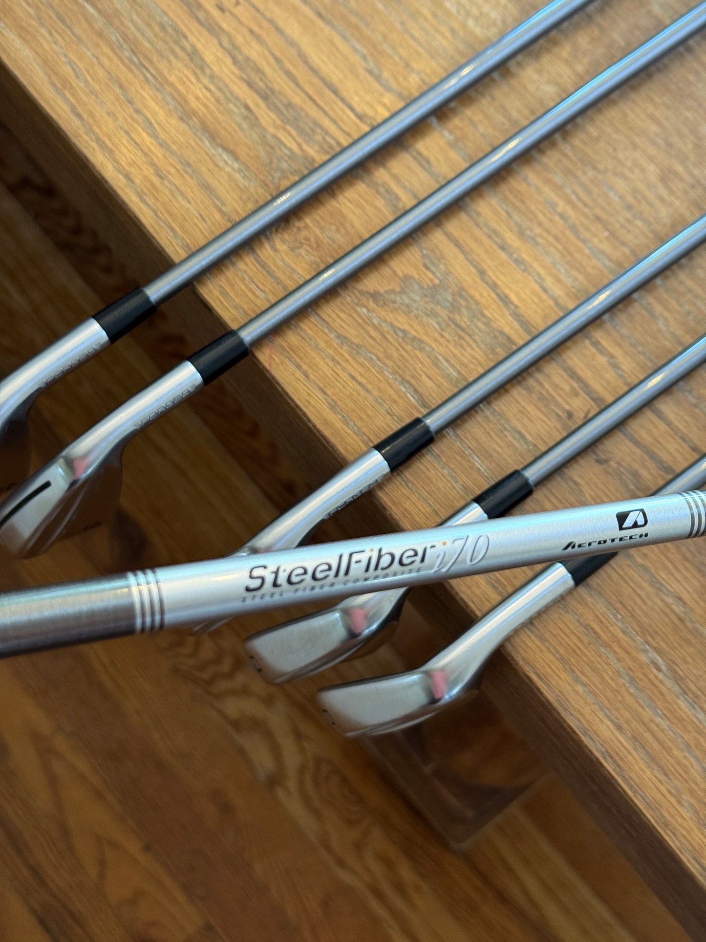 Taylormade P770 ‘25 Forged Iron Set -1” (5-PW) / Steelfiber i70 A shafts (senior)