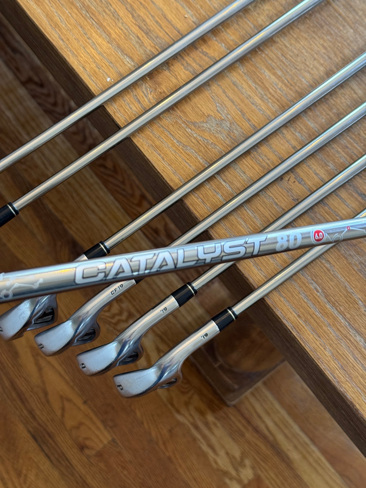 Callaway Apex 19 Iron Set (4-PW) / Project X Catalyst 80g 6.0 shafts (stiff)