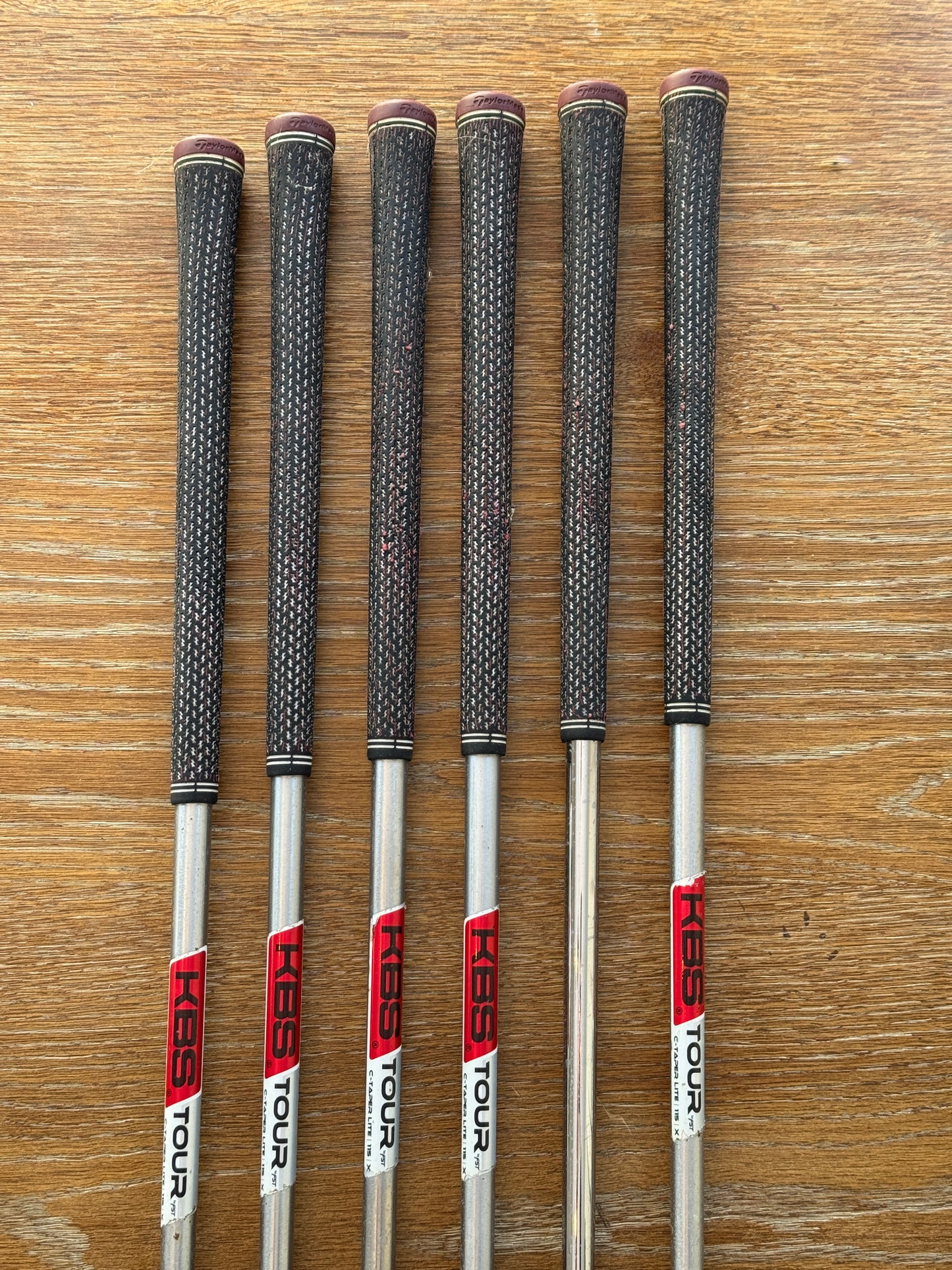 Taylormade P760 Iron Set (5-PW) / KBS Tour C-Taper Lite 115X shafts (xtra stiff)