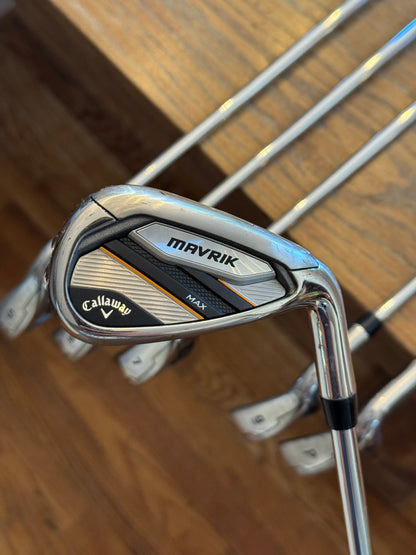 Callaway Mavrik Iron Set (5-PW) / True Temper XP 95 R300 shafts (regular)