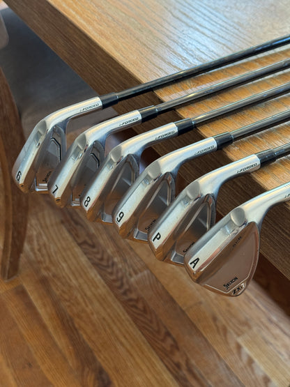 Srixon ZXi5 / ZXi7 Forged '25 Combo Iron Set (6-AW) / KBS Black Tour Lite R shafts (regular)