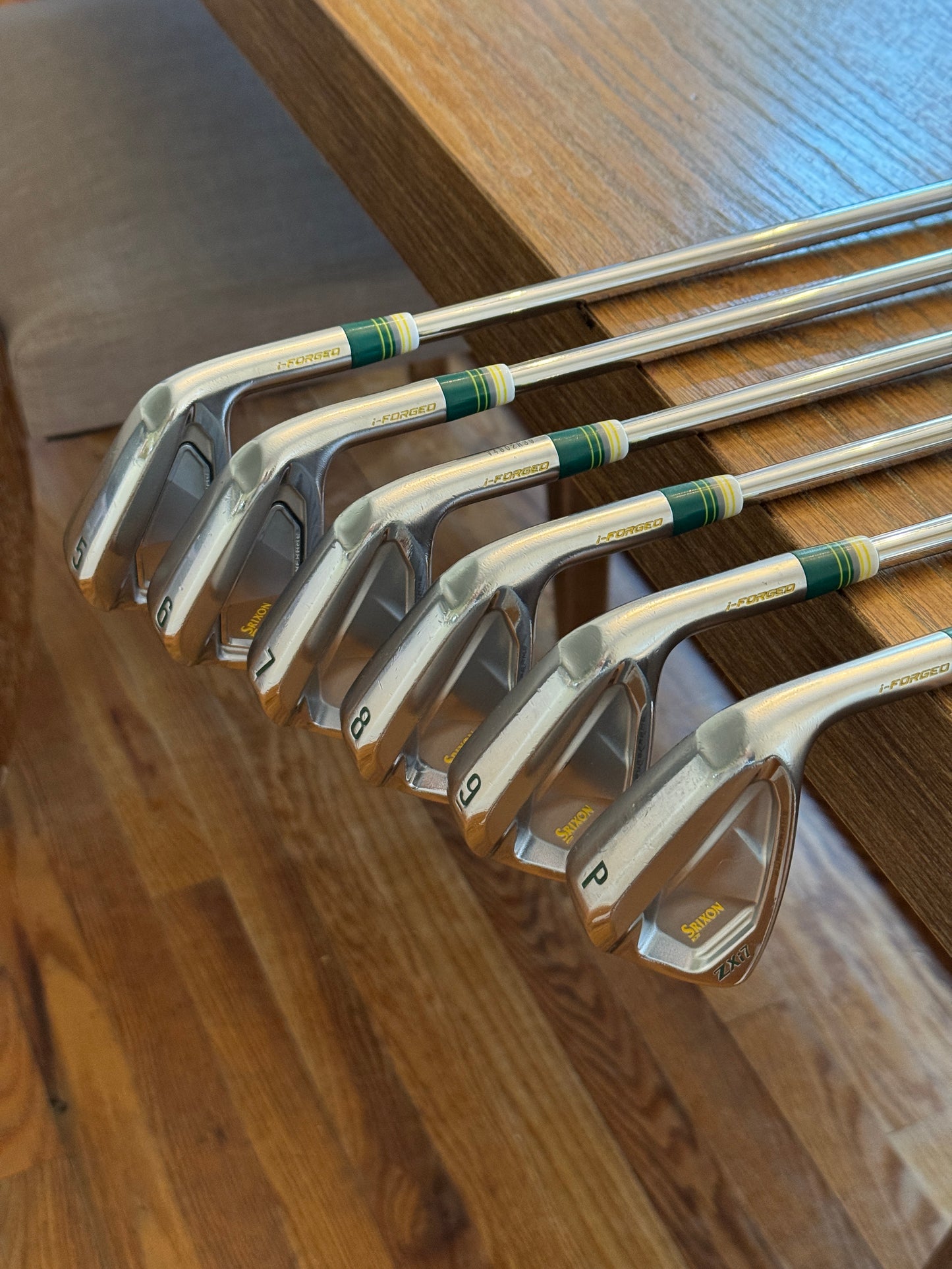 Srixon ZXi5/ZXi7 Forged '25 Combo Iron Set (5-PW) / Project X LZ 6.5 125g shafts (xtra stiff)