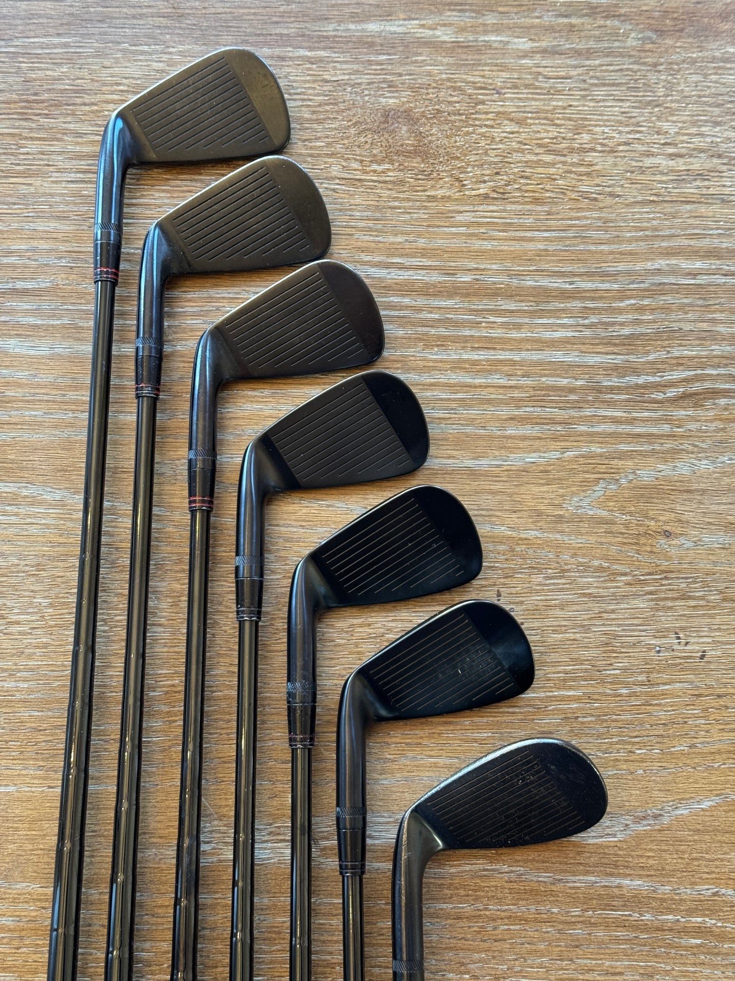 Sub 70 CB/MB Black Combo Iron Set +1/2” (4-PW) / KBS TOUR-V 90 S shafts (stiff)