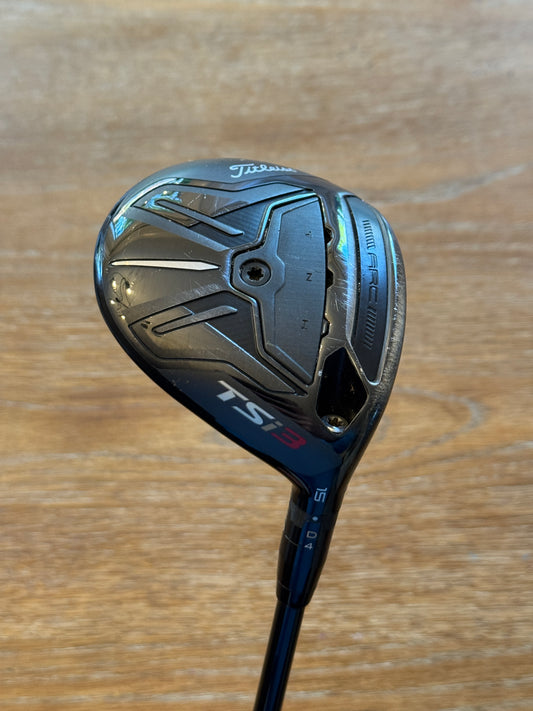 Titleist TSi3 3-wood (15°) / Tensei AV 65 S shaft (stiff)
