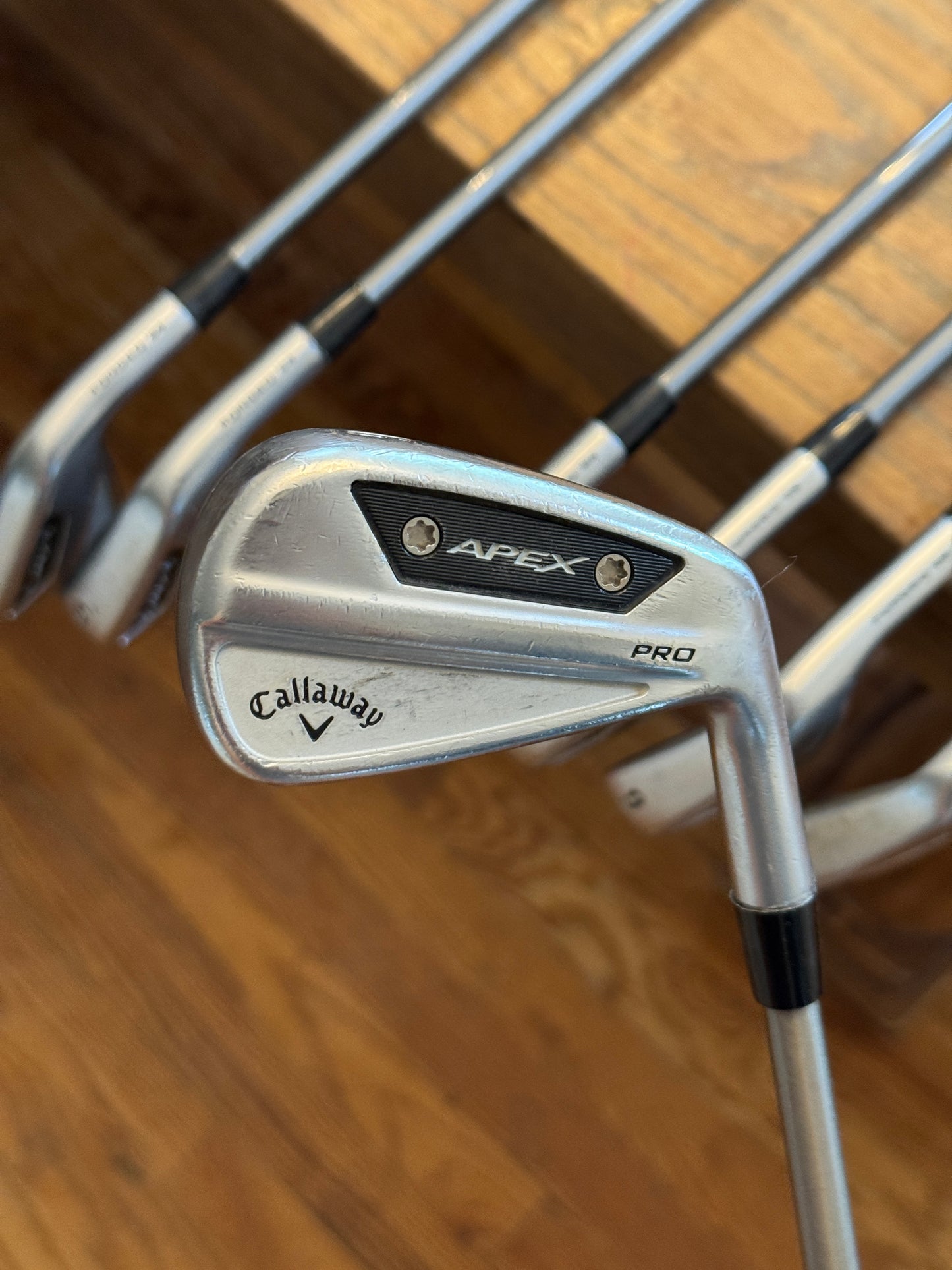 Callaway Apex Pro ‘24 Iron Set -1/2” (4-PW) / Aerotech Steelfiber i80 R shafts (regular)