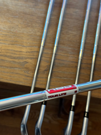 Titleist T250 Forged ‘25 LH Iron Set (6-PW) / KBS Tour LITE S shafts (stiff)