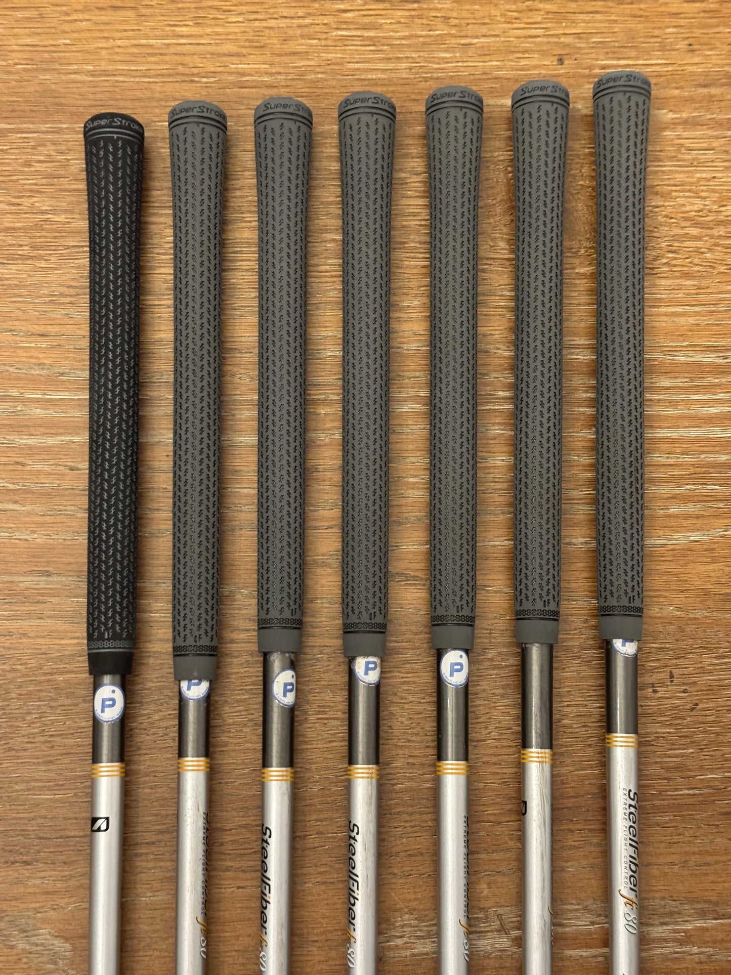 Titleist T200 ‘19 Iron Set (4-PW) / Steelfiber fc80 f3 shafts (regular)