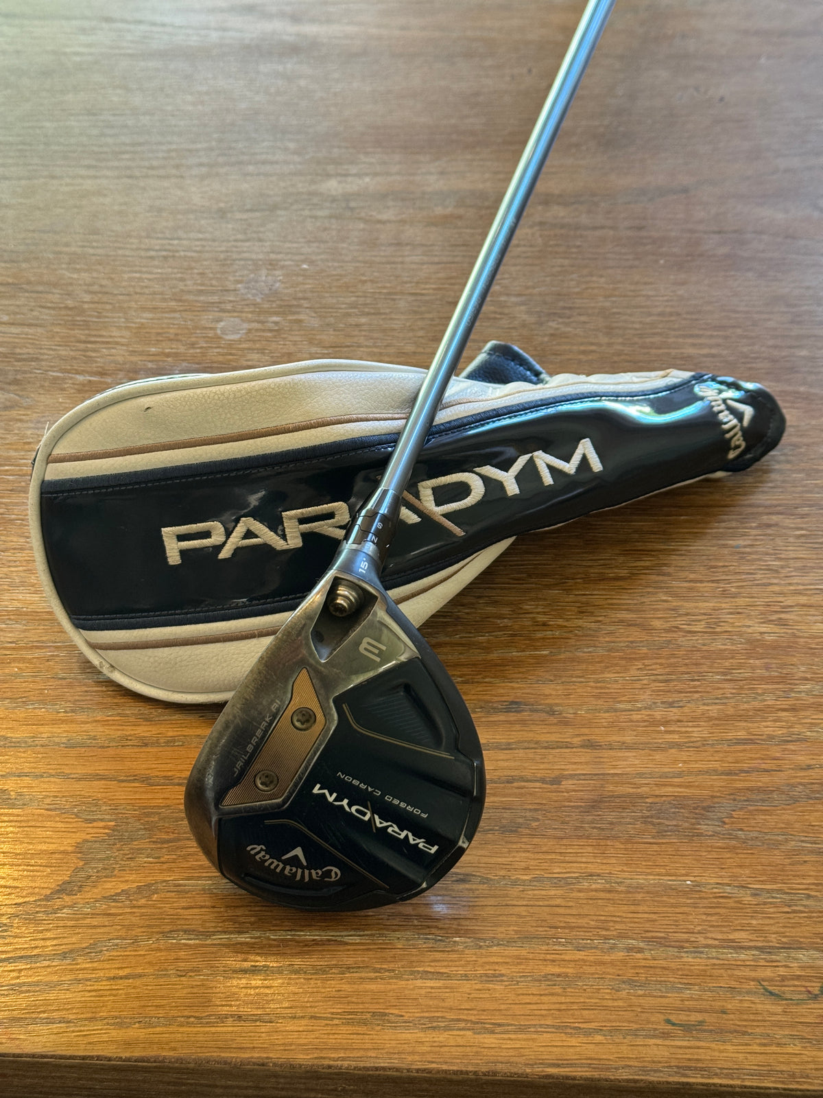 Callaway Paradym 3-wood (15°) / HZRDUS 6.0 70g shaft (stiff)