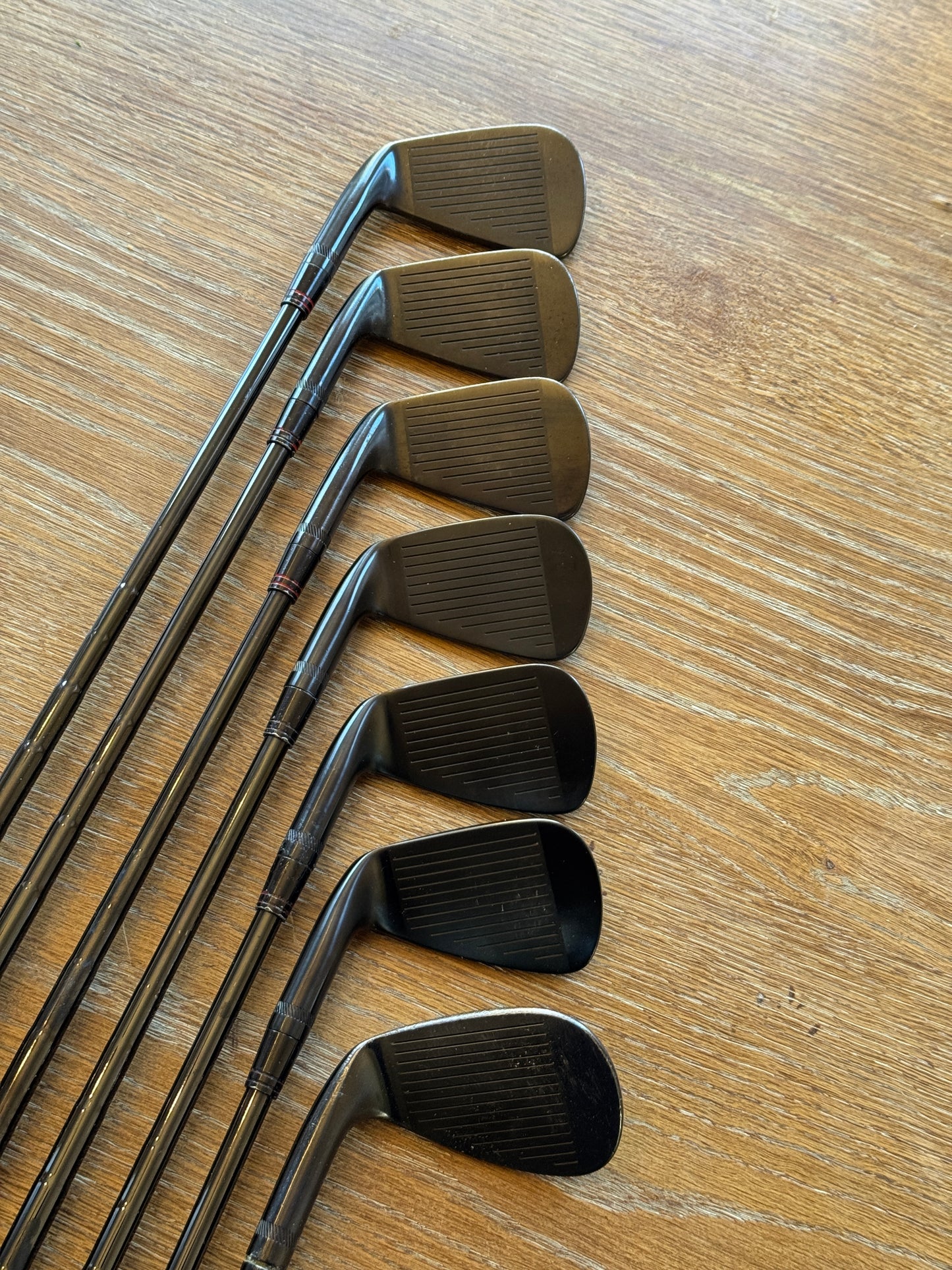 Sub 70 CB/MB Black Combo Iron Set +1/2” (4-PW) / KBS TOUR-V 90 S shafts (stiff)