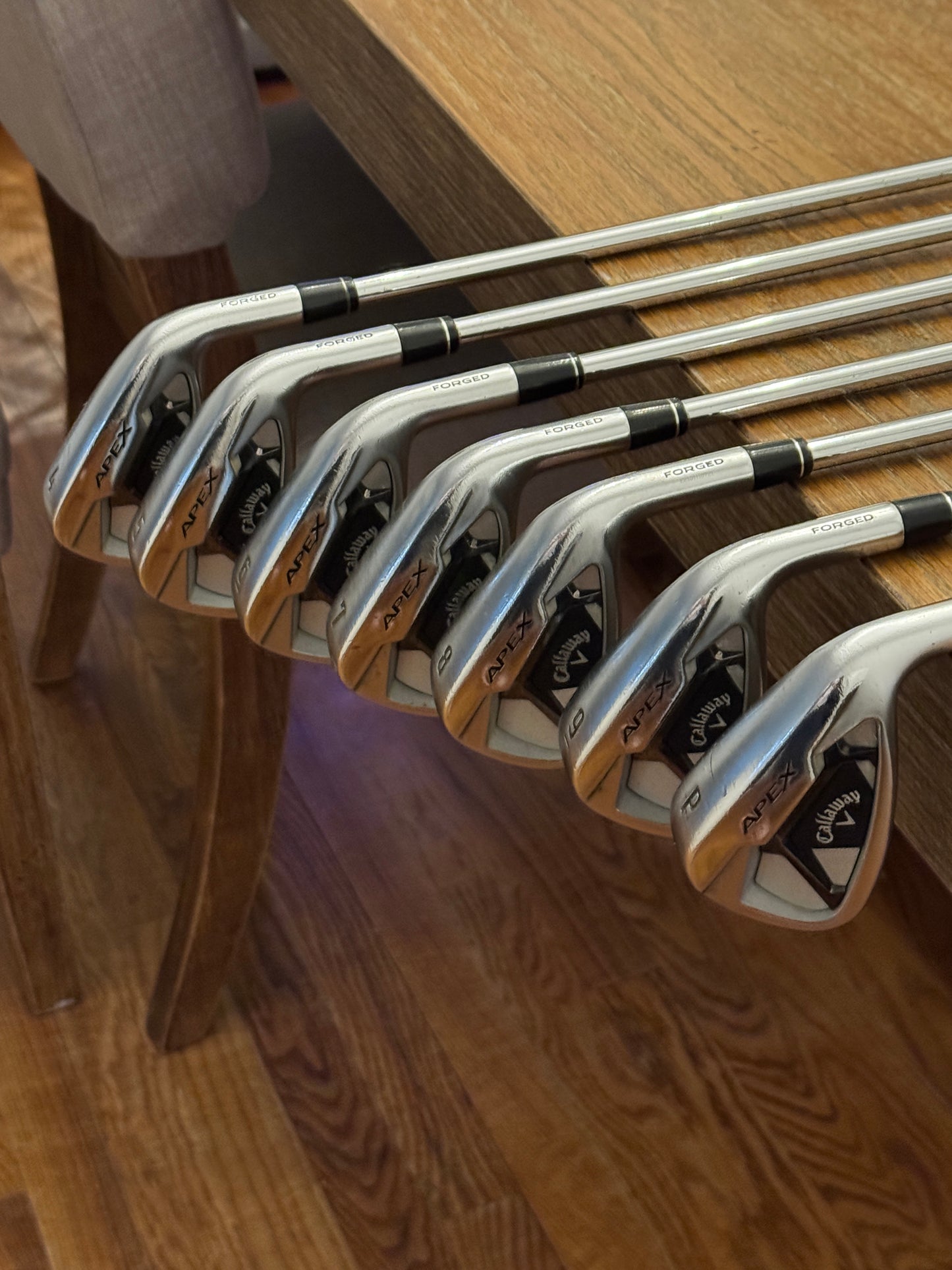 Callaway Apex ‘21 Iron Set (4-PW) / Elevate 95S shafts Stiff