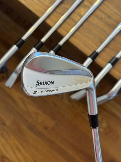Srixon Z-Forged Iron Set (4-PW) / Dynamic Gold X100 shafts (Xtra stiff)