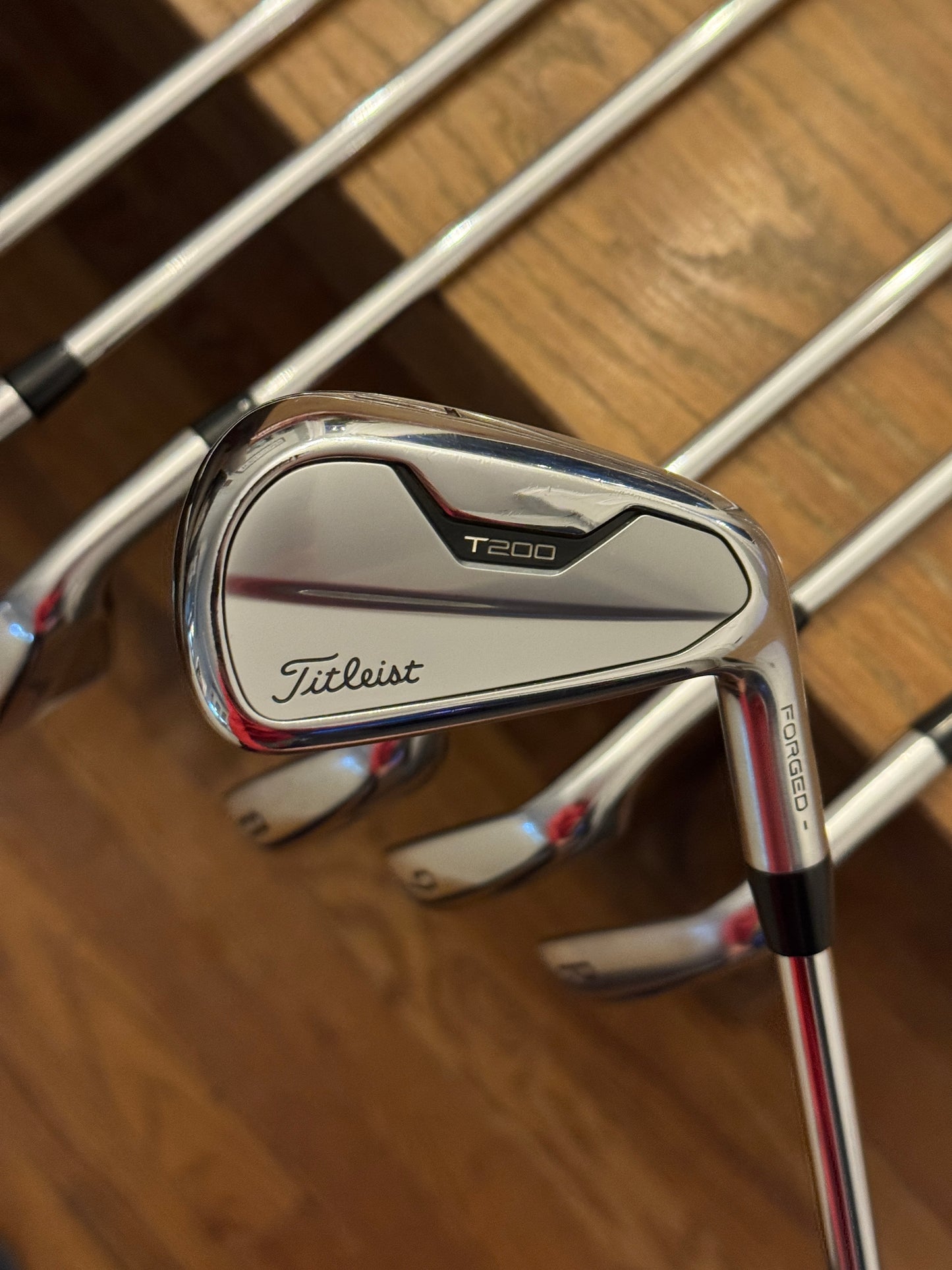 Titleist T200 ‘21 Iron Set (4-PW) / AMT Black S300 shafts (stiff)