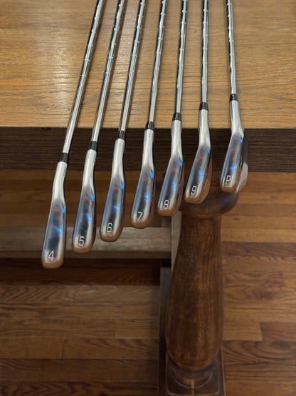 Mizuno Pro 245 Iron Set (4-PW) / Dynamic Gold X100 shafts (xtra stiff)