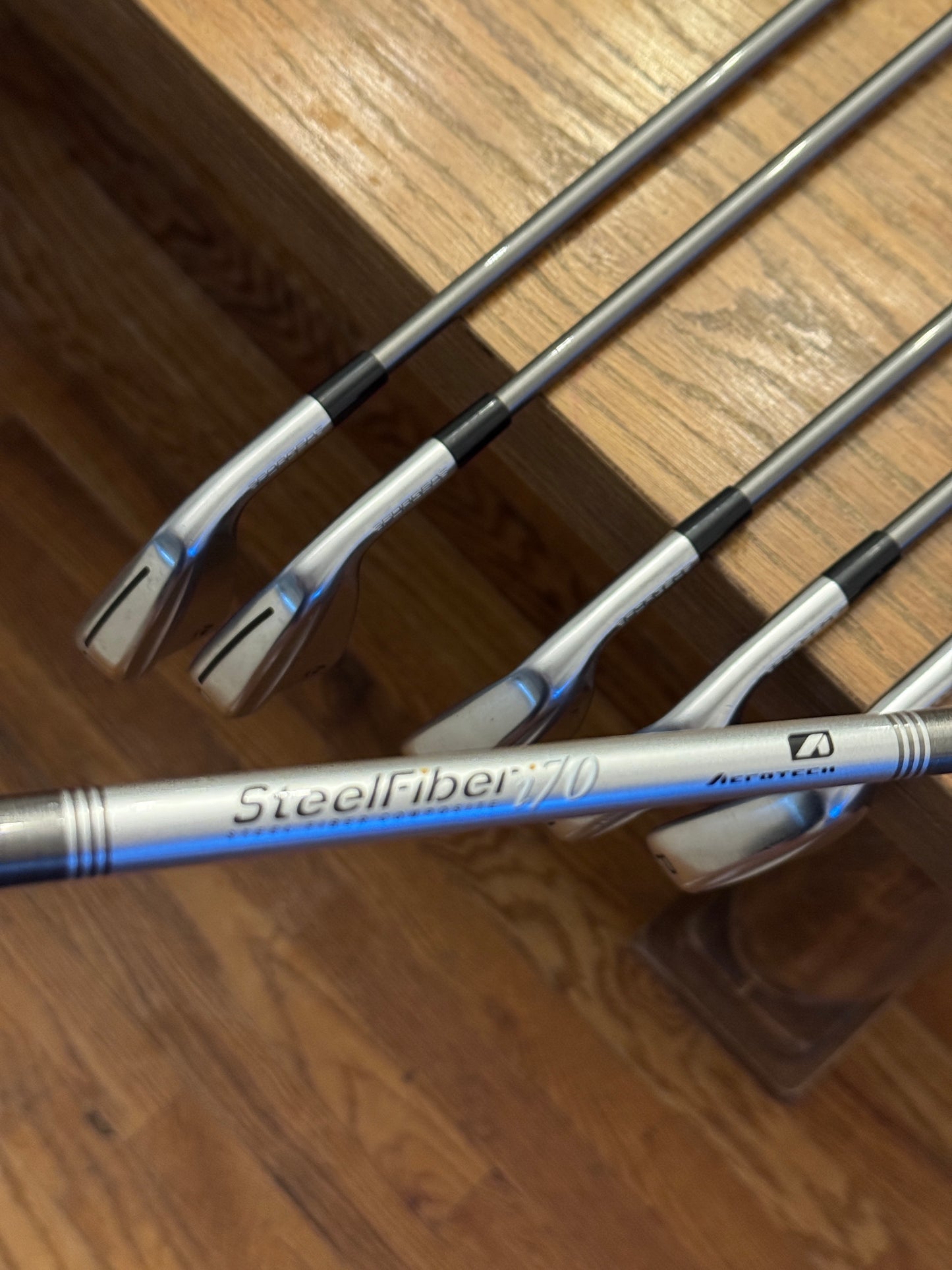 Taylormade P770 ‘25 Forged Iron Set -1” (5-PW) / Steelfiber i70 A shafts (senior)