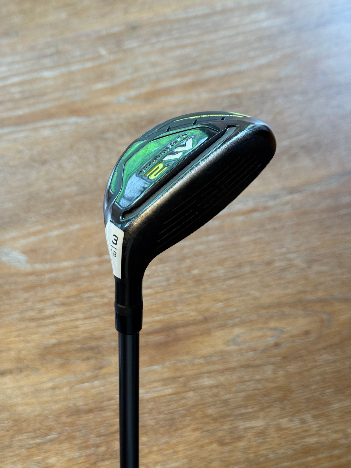 Taylormade M2 3-hybrid (19°) / M2 75 S shaft (stiff)