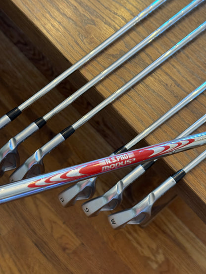 Ping Blueprint S Forged Iron Set +1” (4-PW) / N.S. Pro Modus3 Tour105 S shafts (stiff)