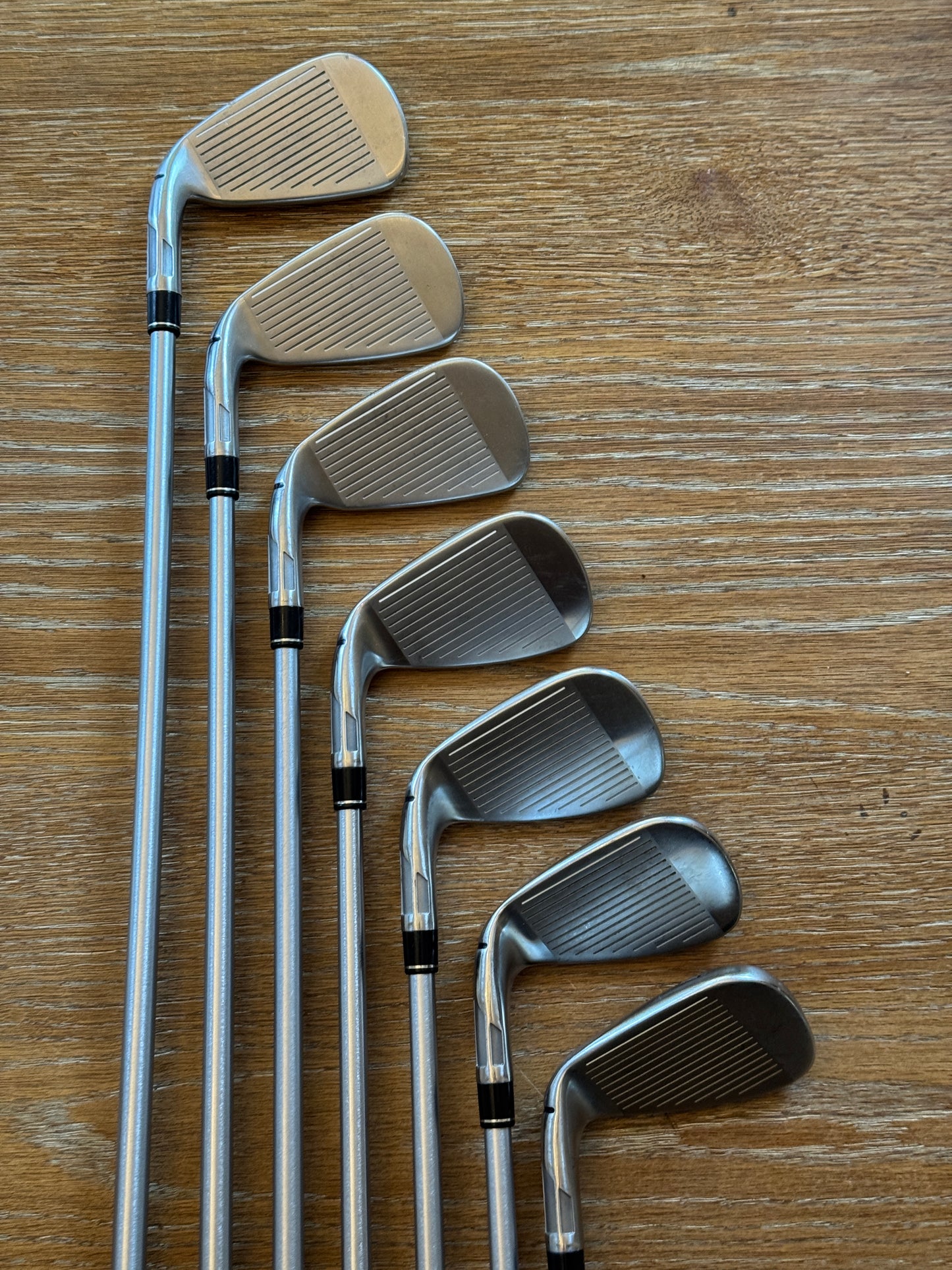 Taylormade Stealth Iron Set (5-AW) / KBS Tour C-Taper 120S shafts (stiff)