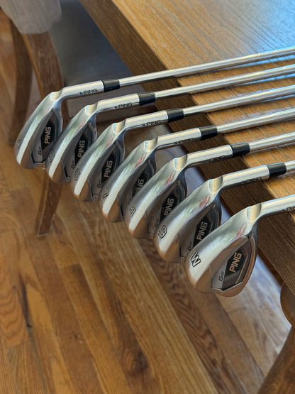 Ping G425 Iron Set (4-PW) / KBS TOUR 120S shafts (stiff)