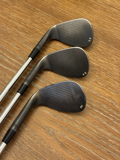*CUSTOM STAMPED* Titleist SM8 Black Wedge Set (48°, 54°, 60°)